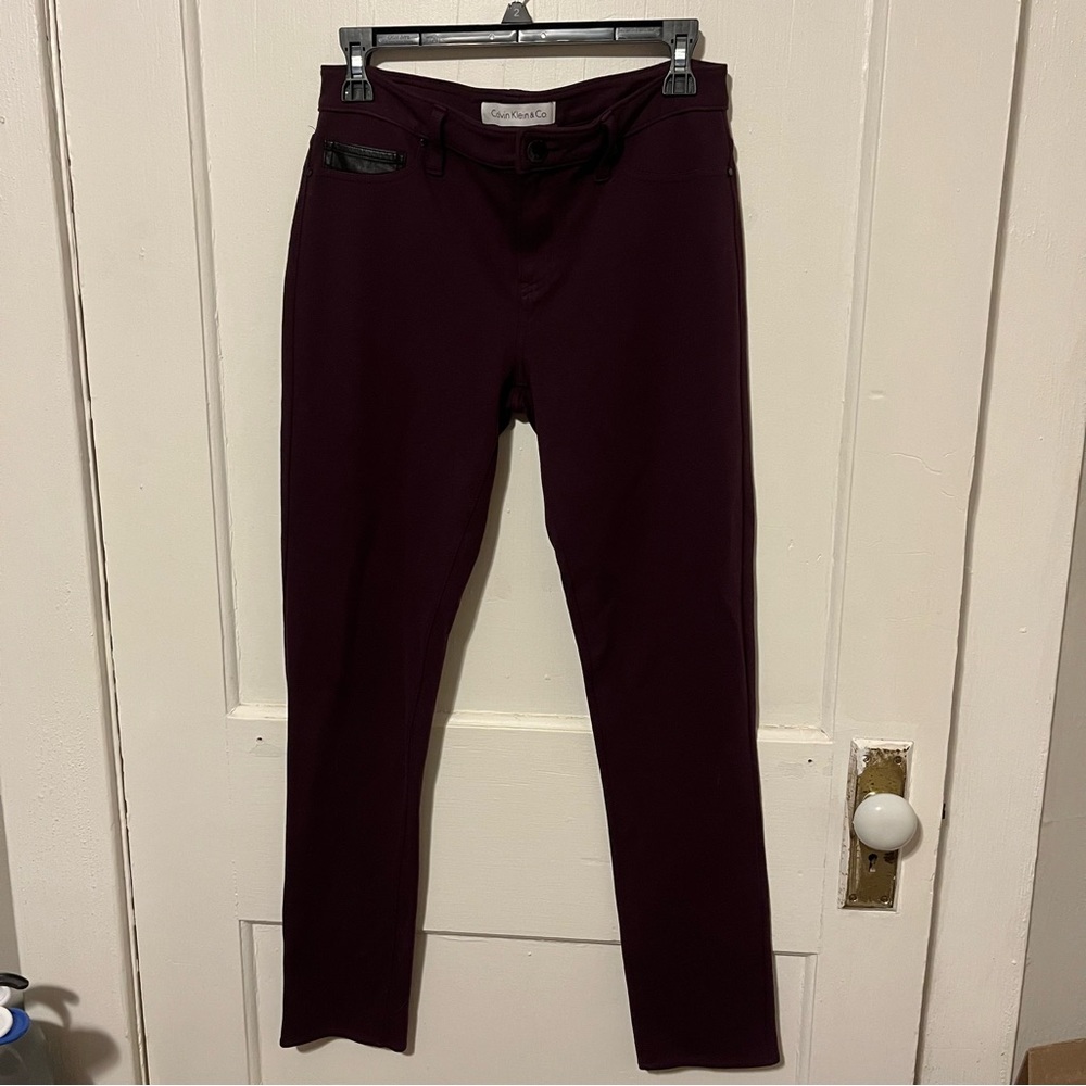 Calvin Klein Purple Pants